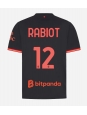 Moške Nogometnih dresov AC Milan Adrien Rabiot #12 Tretji 2026-27 Kratki rokavi Moške Nogometnih dresov AC Milan Adrien Rabiot #12 Tretji 2026-27 Kratki rokavi
